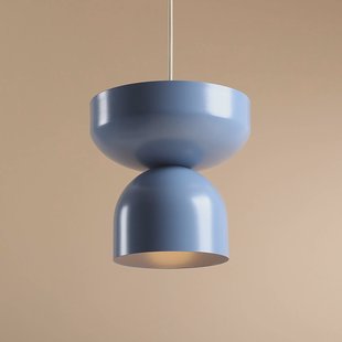 ALDEX Hanglamp Api, blauw, Ø 30 cm, metaal