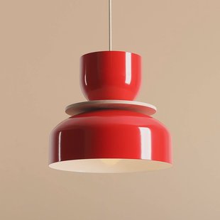 ALDEX Hanglamp Uto, rood, Ø 30 cm, metaal
