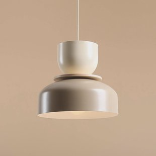 ALDEX Hanglamp Uto, beige/crème, Ø 30 cm, metaal