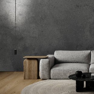 Nowodvorski Lighting LED hanglamp Vertic, zwart, aluminium, warmwit