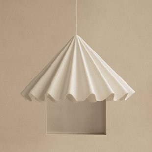 Audo Copenhagen Audo hanglamp Dancing, wit, Ø 65 cm, vilt