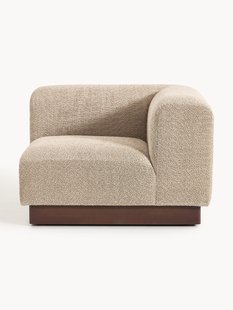 Hoekmodule Natalie van teddy-boucl&eacute;