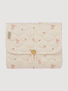 Aankleedkussen Bows van biokatoen