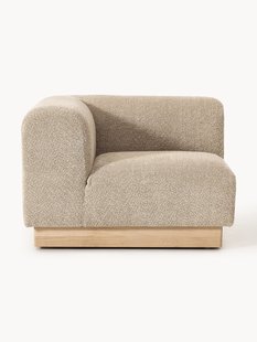 Hoekmodule Natalie van teddy-boucl&eacute;