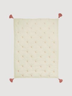 Gewatteerde zachte plaid Bows van biokatoen