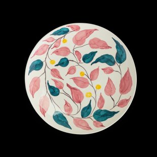 Mateus Flowers leaves serveerschaal Ø34 cm Wit