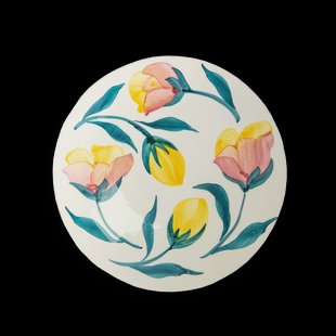 Mateus Flowers tulips bord Ø20 cm Wit