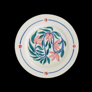 Mateus Flowers water lilies dinerbord Ø28 cm Wit