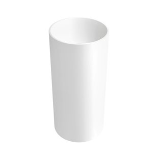 Vrijstaande Waskom Zydra Florida 39x39 cm Glacier White