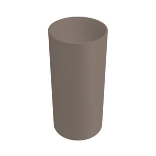 Vrijstaande Waskom Zydra Florida 39x39 cm Moka