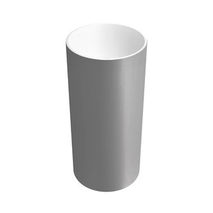 Vrijstaande Waskom Zydra Florida 39x39 cm Titanio