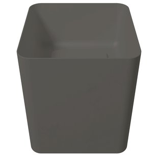 Waskom Zydra Aris 42x42 cm Negro