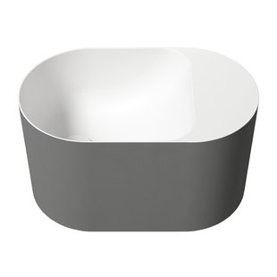 Waskom Zydra Guadiana 50x30 cm Titanio