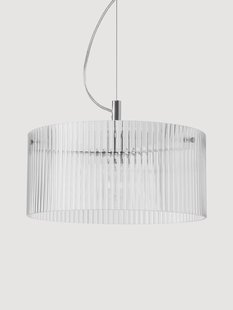 Hanglamp Emmi van geribbeld glas