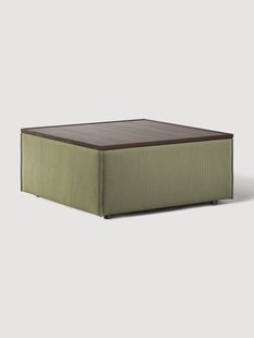 Voetenbank Lennon van corduroy met opbergruimte Voetenbank Lennon van corduroy met opbergruimte