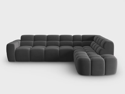 5-zits hoekbank Lisa rechts velvet | Micadoni