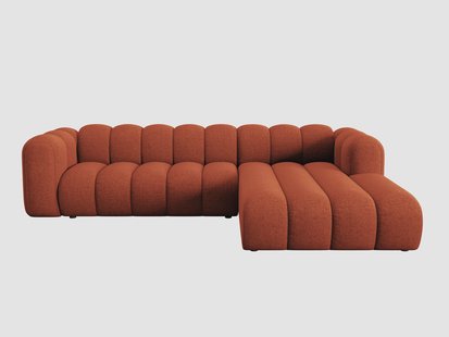 4-zits hoekbank Lupine rechts | Micadoni