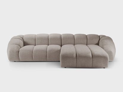 4-zits hoekbank Diana rechts velvet | Micadoni