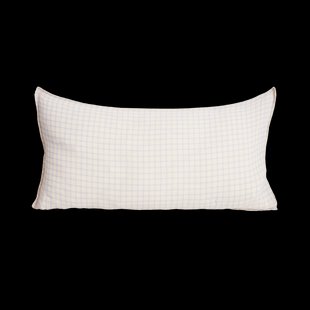 Garbo&Friends Gingham Sky Blue Muslin kussensloop 50x90 cm