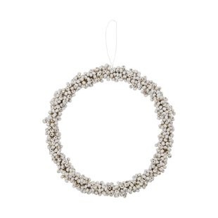 House Doctor Winter krans Ø23 cm Wit