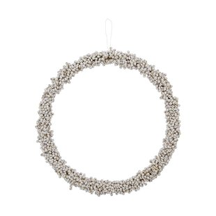 House Doctor Winter krans Ø33 cm Wit