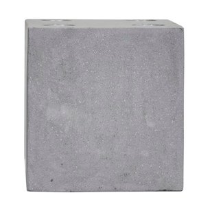 House Doctor Marb kaarsenhouder 20x20x20 cm Grijs