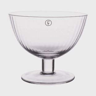 ERNST Ernst glazen schaal op voet 2-pack Ø10,7 cm