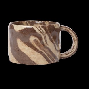 Ferm Living Ryu mok laag 20 cl Sand-brown