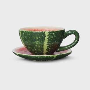 Byon Watermelon kop en schotel 25 cl