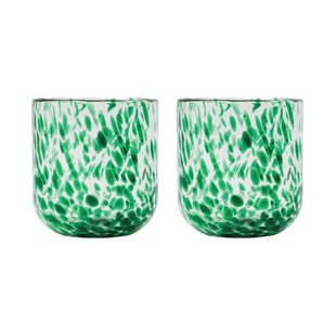 House Doctor Home kaarsenhouder Ø9 cm 2-pack Groen