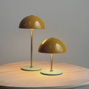 Dyberg Larsen LED tafellamp Along, curry, set van 2