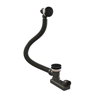 Badafvoer met Overloop Brauer Black Edition Mat Zwart