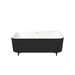 Vrijstaand Ligbad Zydra Aura 75x170 cm Negro