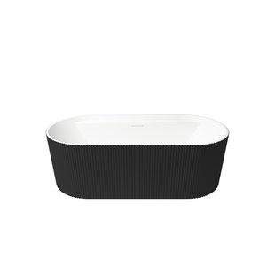 Vrijstaand Ligbad Zydra Olympia 170x80 cm Negro