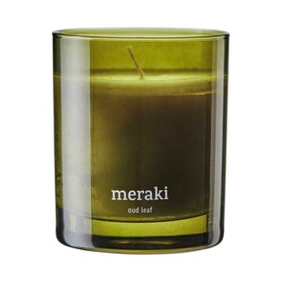 Meraki Meraki geurkaars, 35 uur Oud leaf