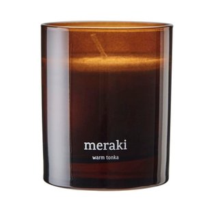 Meraki Meraki geurkaars, 35 uur Warm tonka Meraki Meraki geurkaars, 35 uur Warm tonka