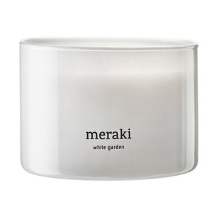 Meraki Meraki geurkaars, 60 uur White garden