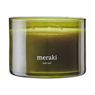 Meraki Meraki geurkaars, 60 uur Oud leaf