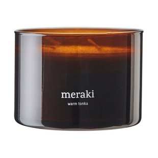 Meraki Meraki geurkaars, 60 uur Warm tonka