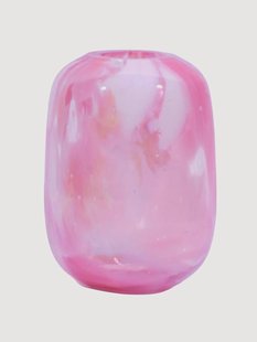 Mondgeblazen vaas Meadows, H 14 cm