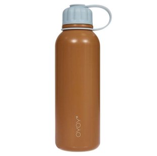 OYOY Pullo Travel Cup Thermosfles Caramel/Ice Blue