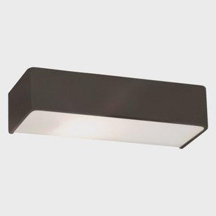 Argon Atrato wandlamp, antraciet, staal, breedte 35 cm, omhoog/omlaag