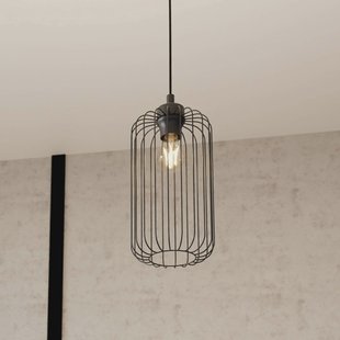 EMIBIG LIGHTING Hanglamp Vander, Ø 16 cm, zwart, metaal, E27