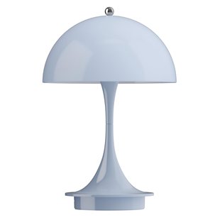 Louis Poulsen Panthella Tafellamp V3&Oslash;16 LED Oplaadbaar Opal Blue