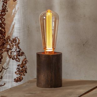 STAR TRADING LED lamp DecoLED NGC, Rustika, E27 2 W amber 1.700 K