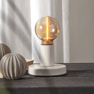 STAR TRADING LED lamp DecoLED One G80 E27 2 W amber 1.800K 3-staps