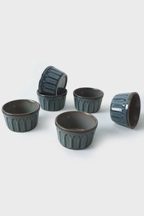 Set van 6 aperitiefschaaltjes Tigran keramiek | Hermia