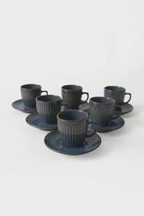 12-delige koffieset Terrance keramiek | Hermia