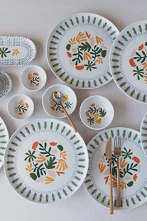 14-delige ontbijtset Gloria porselein | Hermia