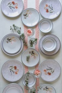 24-delige dinerset Dinthe porselein | Hermia